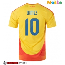 Moške Nogometnih dresov Kolumbija James Rodriguez #10 Domači Copa America 2024 Kratki rokavi